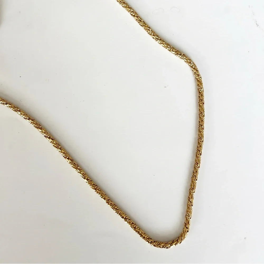 Monet Gold Rope Tied Necklace - Picture 6 of 8